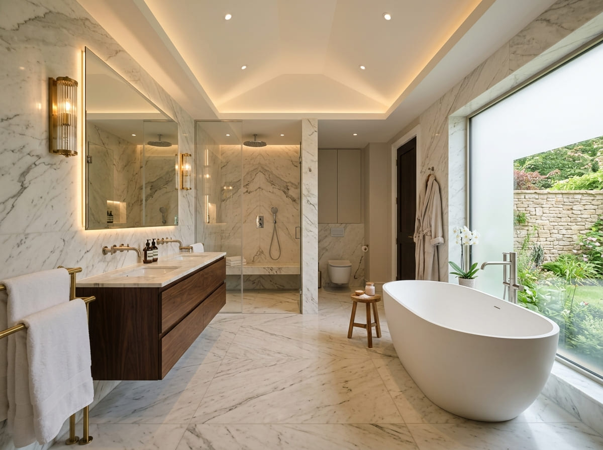 Custom Bathroom Renovation in Alamo